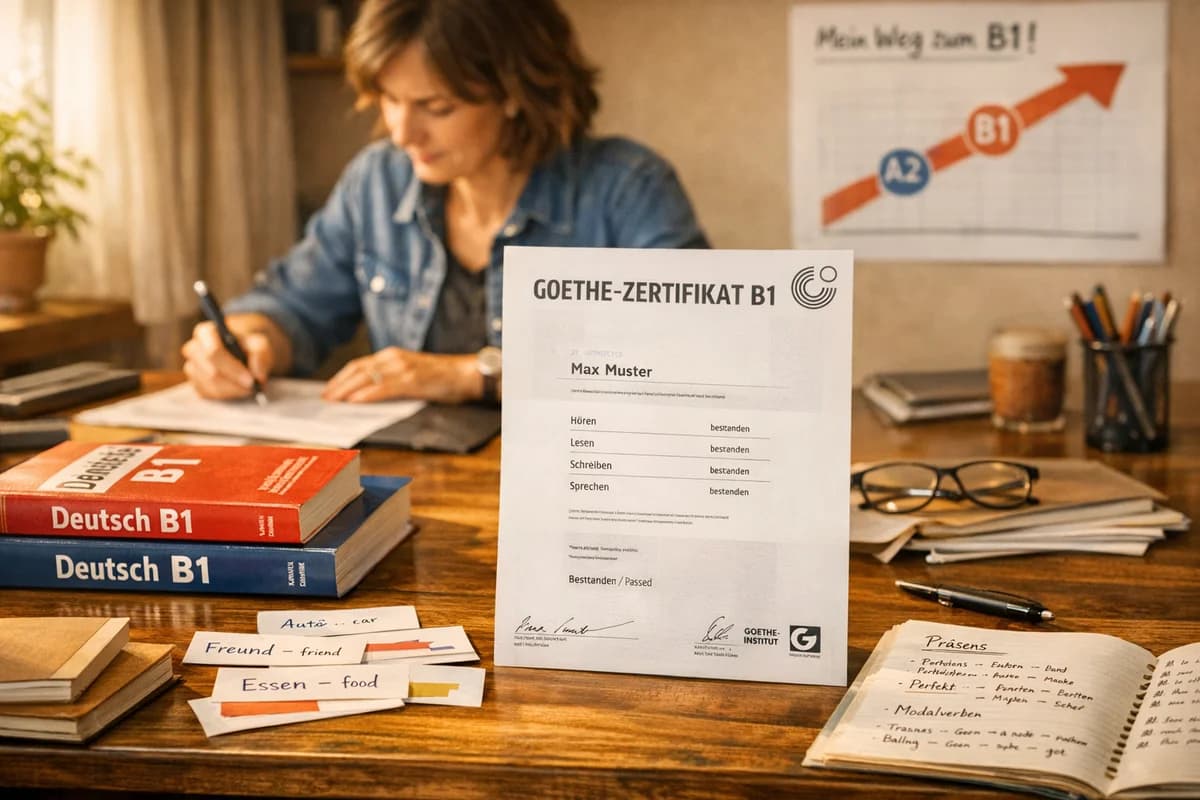 Certificato di lingua B1 per la naturalizzazione