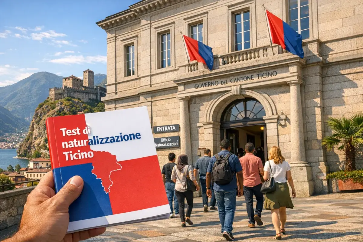 Bellinzona Palazzo governativo with castles