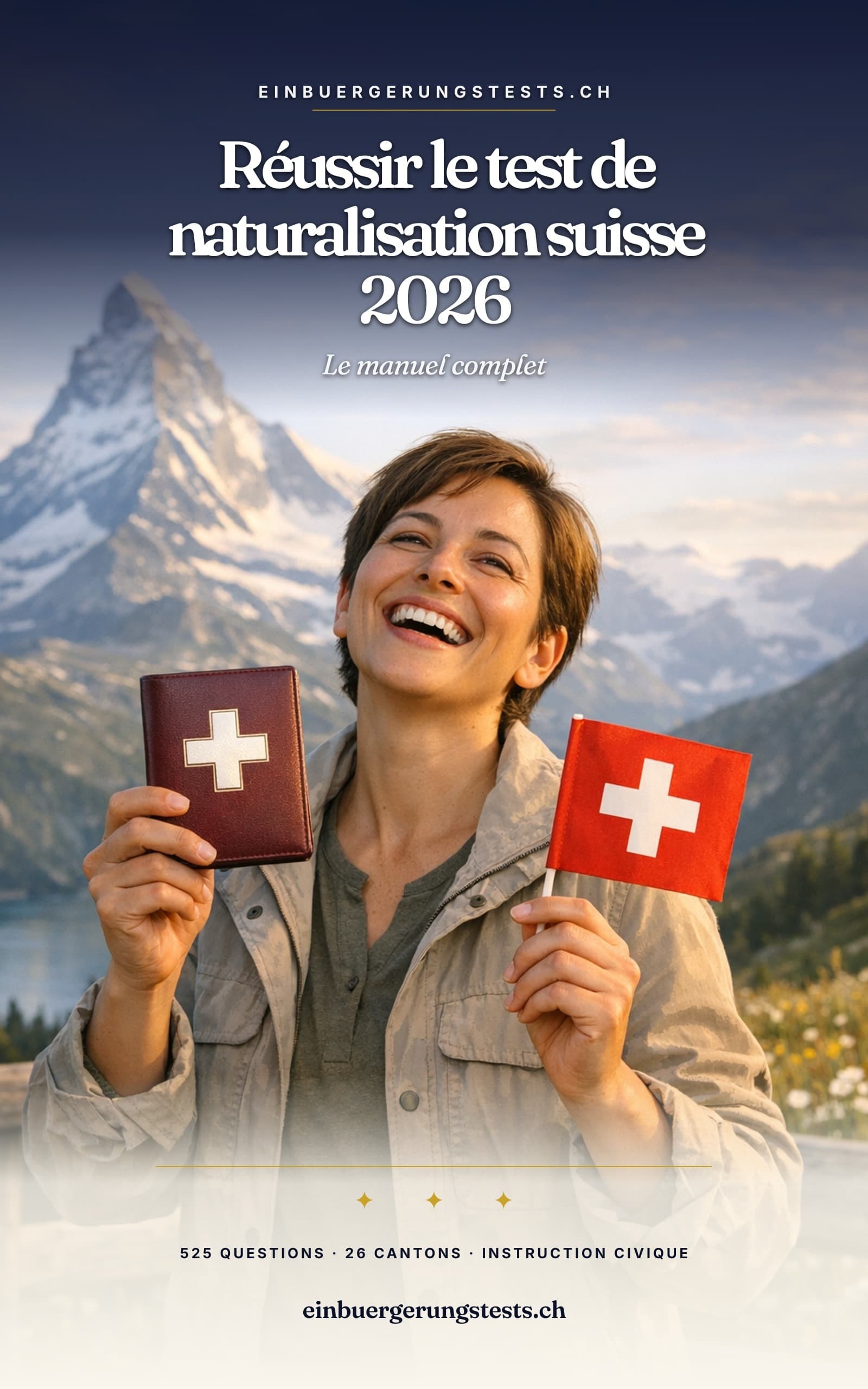 Réussir le test de naturalisation suisse 2026 : le manuel